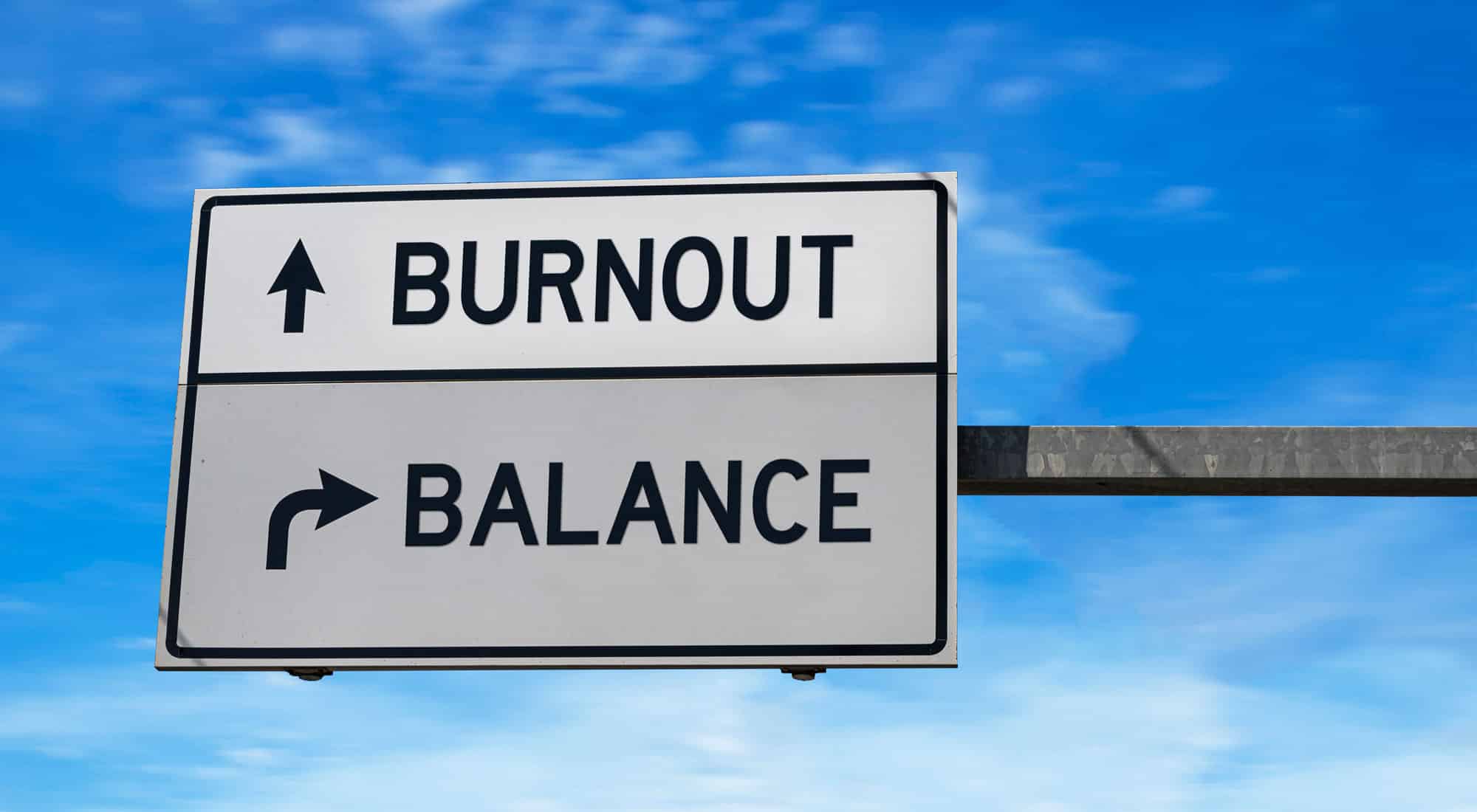 burnout vs balance