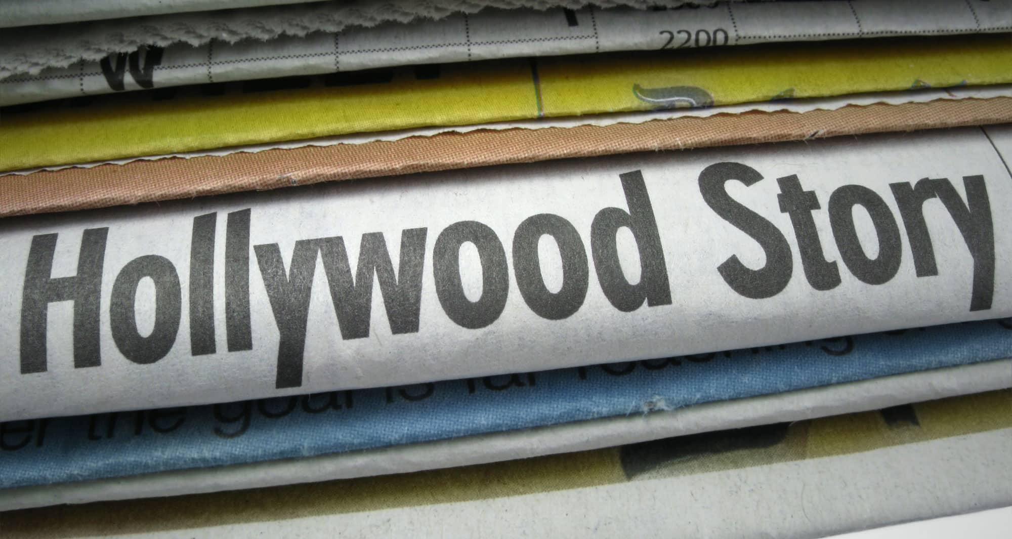 Hollywood newspaper story